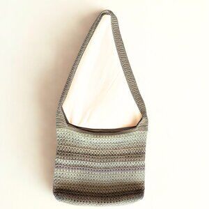 The Sak Crochet Crossbody Purse – Neutral Earth Tones, Boho Shoulder Bag